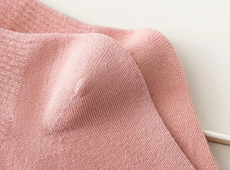 5 Pairs Letter Print Socks Comfy & Breathable