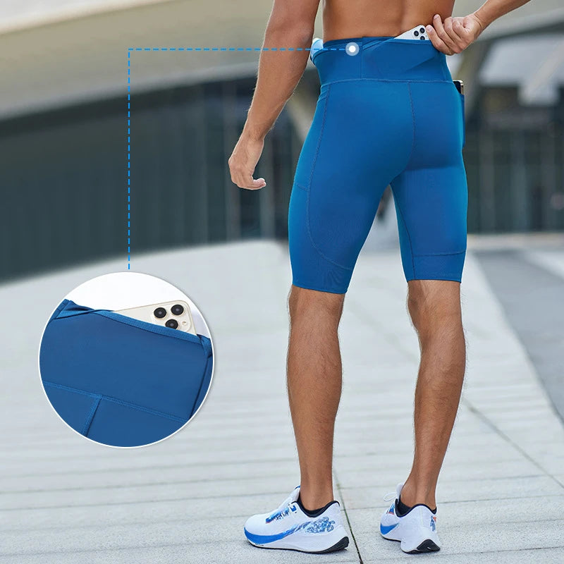 Men's and Women's Compression Running Shorts, image 6 of 48
