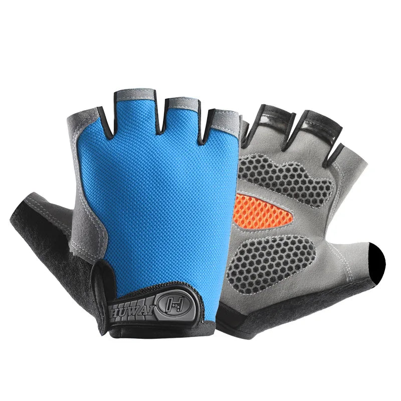Unisex Half-Finger Anti-Slip Gym Gloves, image 22 of 28
