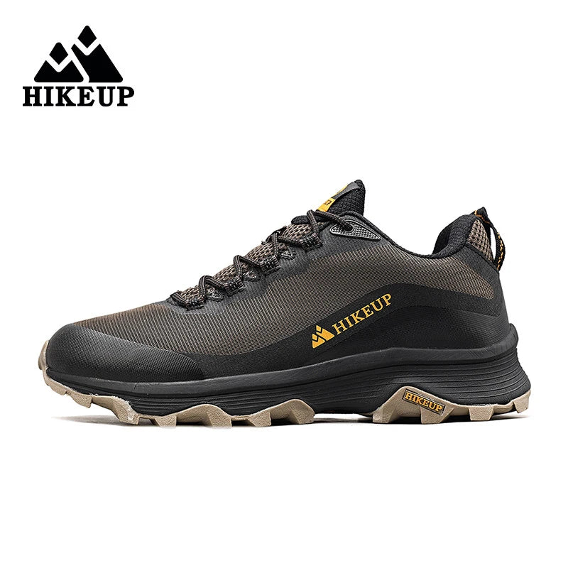 HIKEUP Outdoor Running Shoes Men Women Anti-skid Hiking
