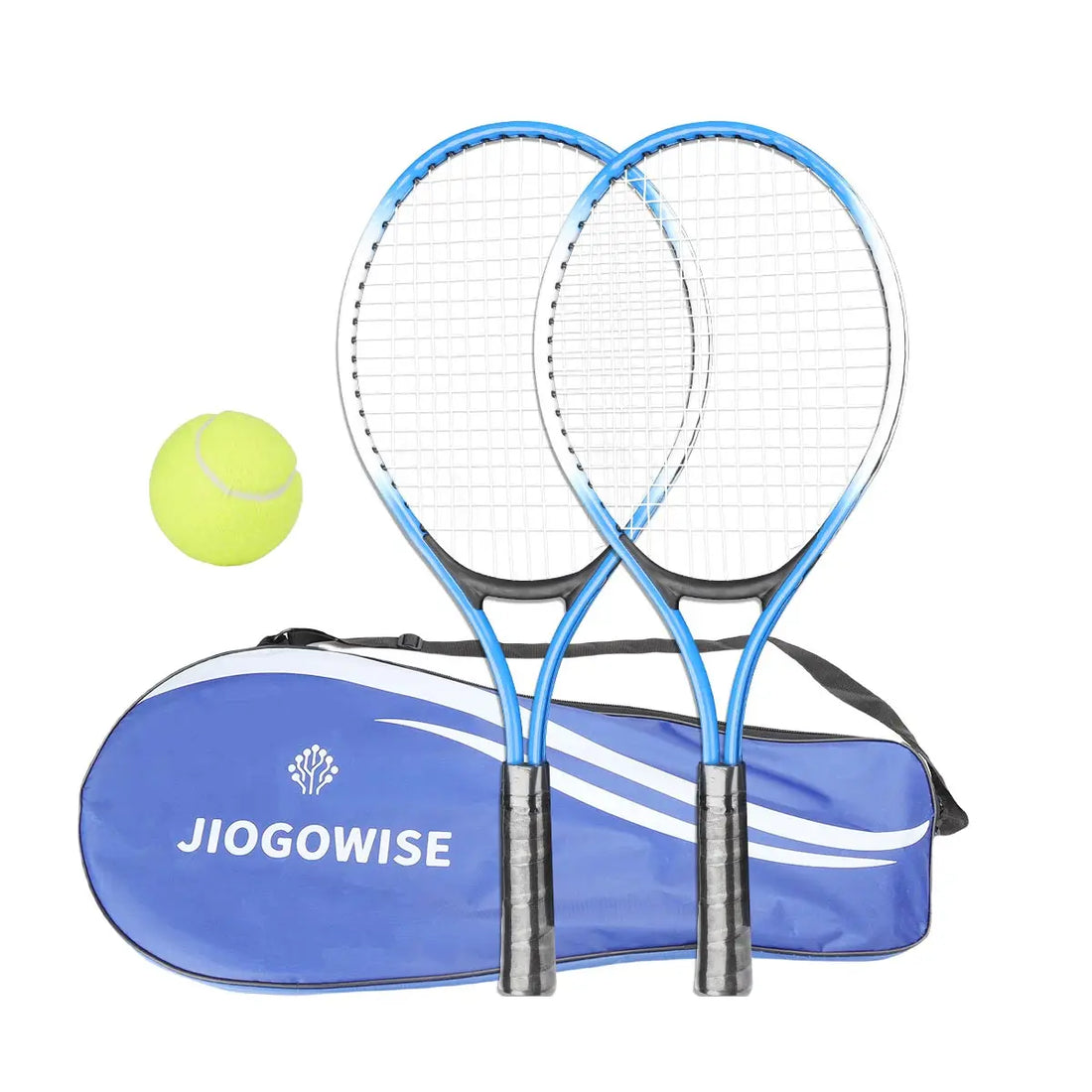 Tennis Racket Set, 2 Rackets with Carry Bag