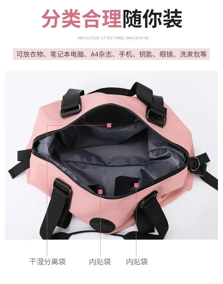 Golf Boston Bag with Shoe Compartment
