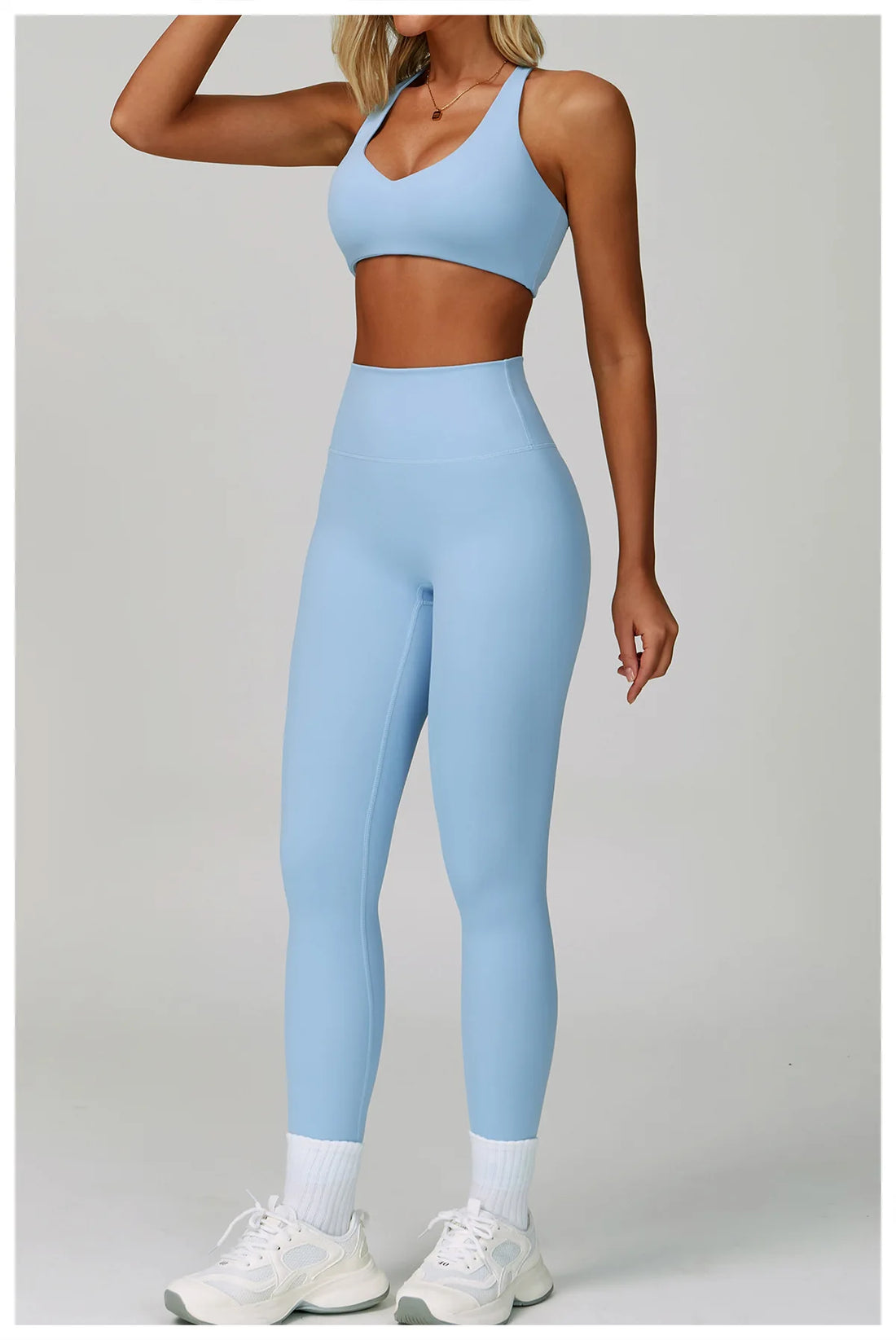 Women's 2-Piece Yoga Set, Leggings or Shorts