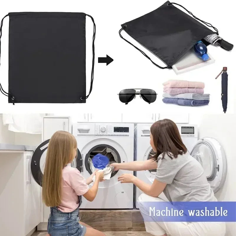 Eco Polyester Bundle Pocket Race Backpack Portable Waterproof