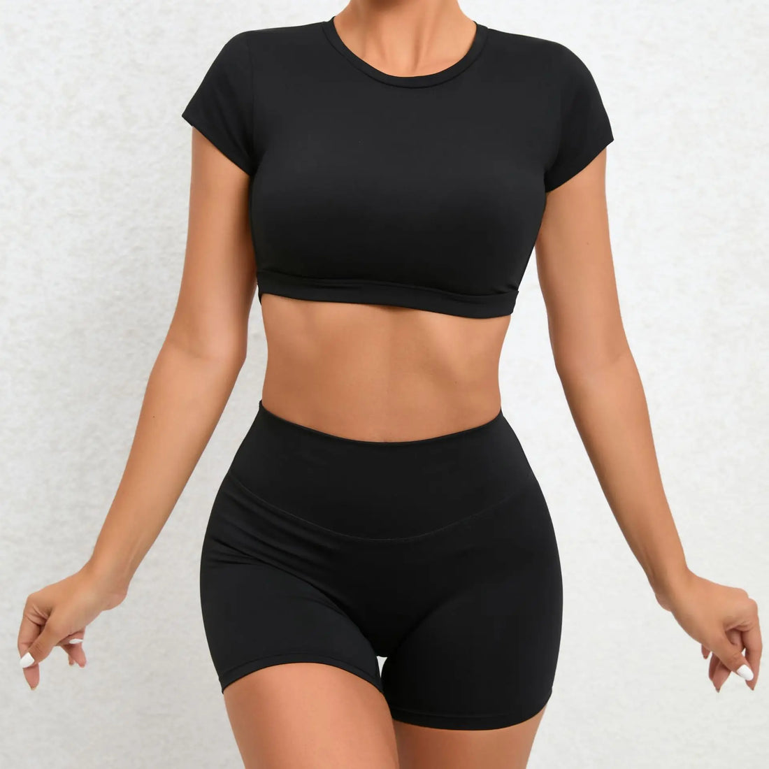 Women's Matching 2-Piece Yoga and Gym Set