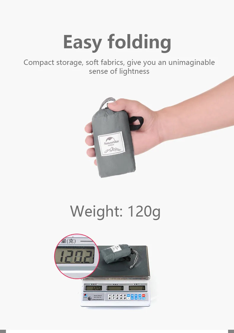 Naturehike Cloudy Goose 18L 22L Silicone Folding Backpack