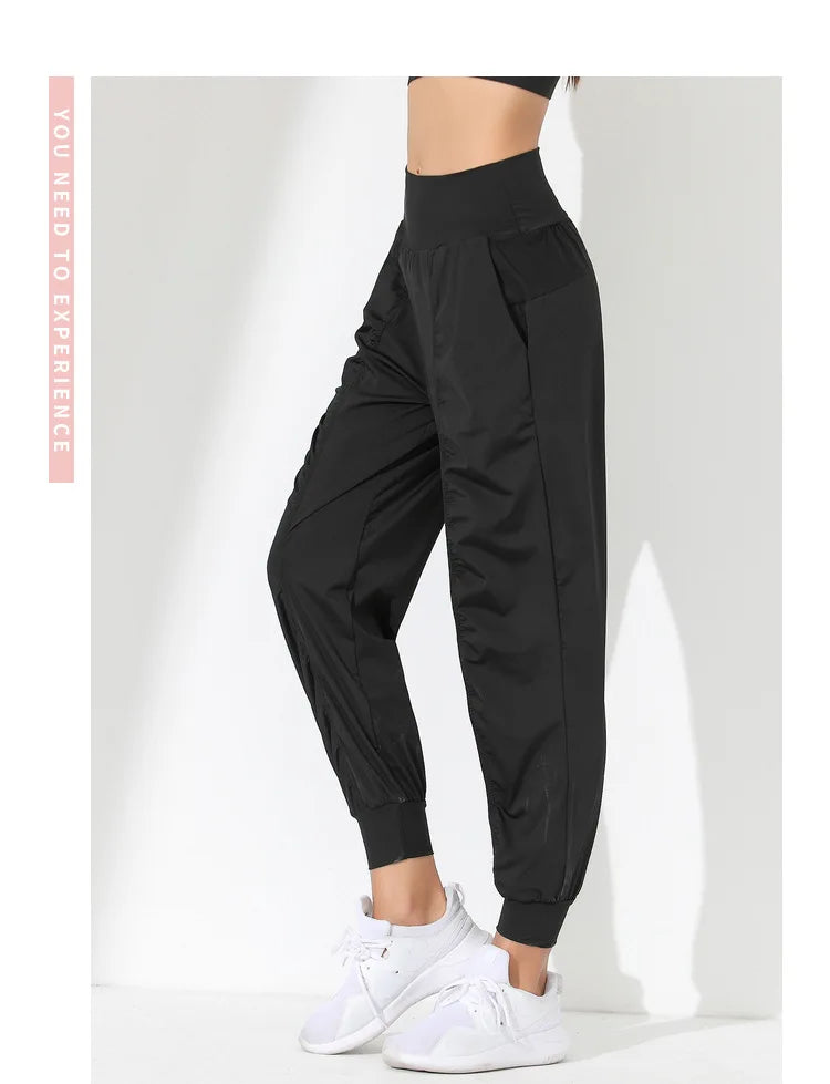Women's Loose-Fit Cuffed Running Joggers