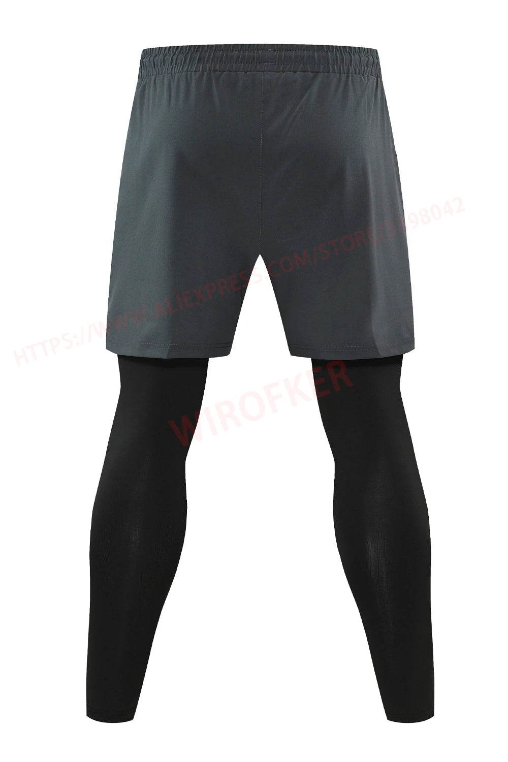 Men's 2-in-1 Double-Layer Running Trousers, image 15 of 20
