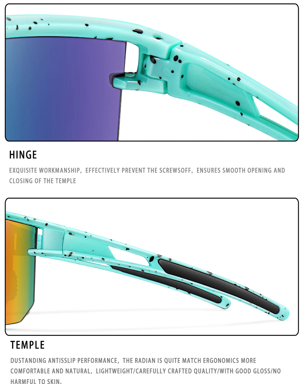 Kids' Flexible Cycling Sunglasses, Ages 3-8, image 19 of 31