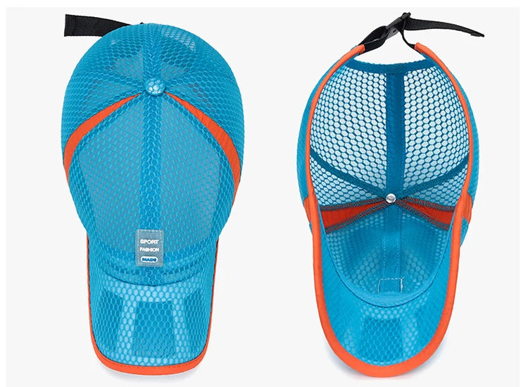 Kids' Breathable Curved-Brim Baseball Cap