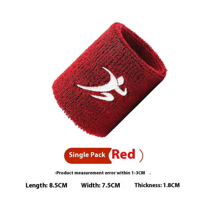 Unisex Terry Knit Sports Wristbands, Pair