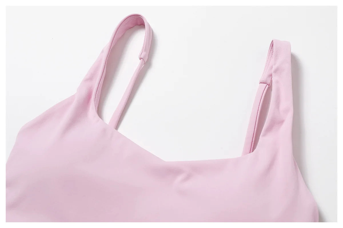 2PCS Yoga Suit Sports Set Women Quick-Drying Gym