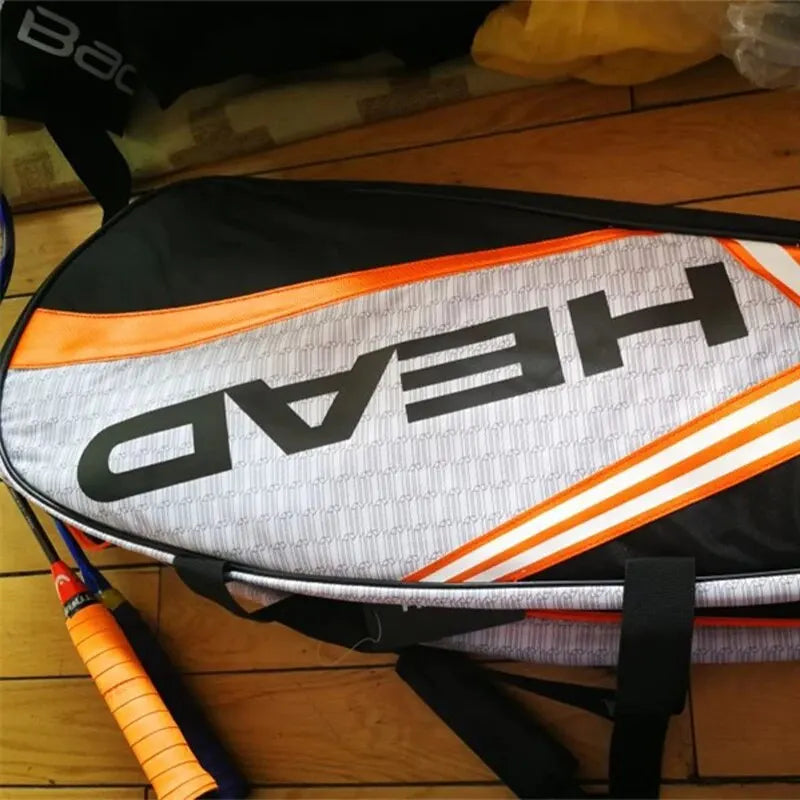 HEAD Tennis Rackets Bag Large Capacity 3-6 Pieces