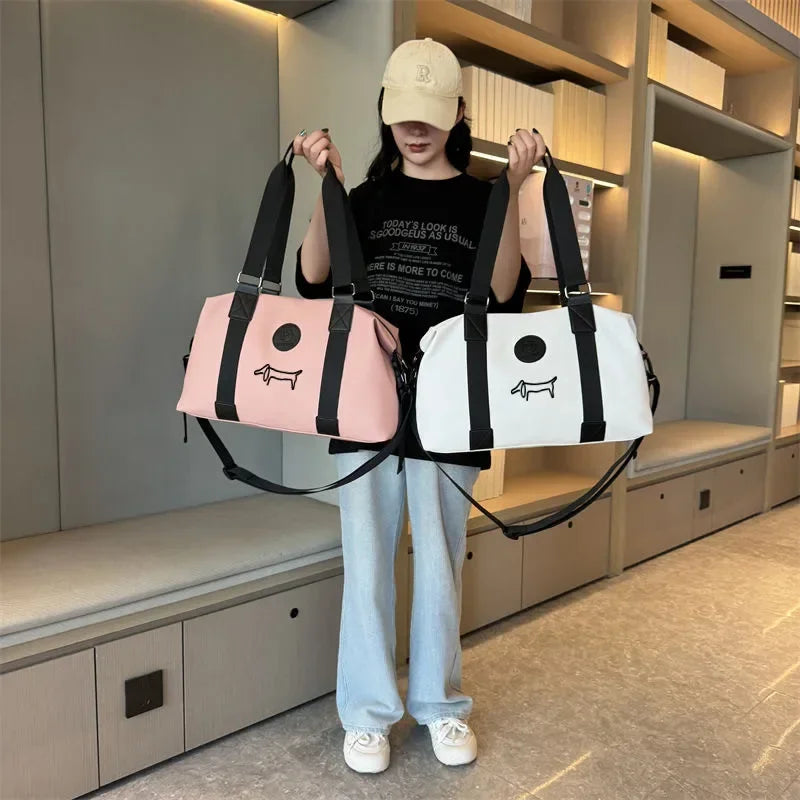 Golf Boston Bag with Shoe Compartment