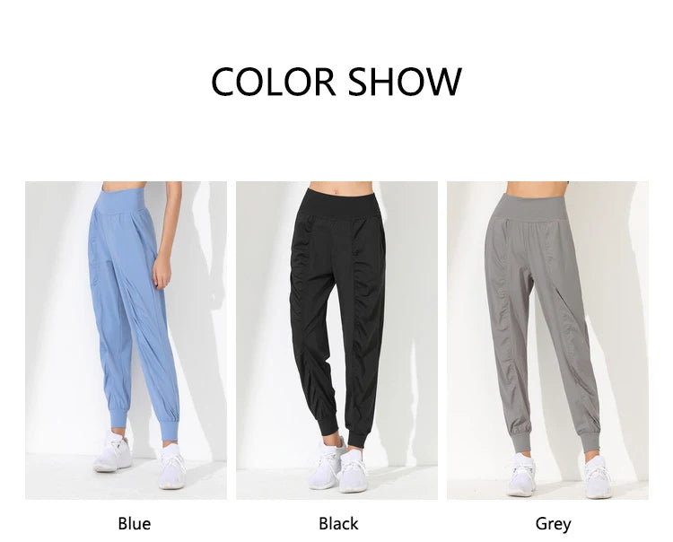 Women's Loose-Fit Cuffed Running Joggers, image 9 of 28
