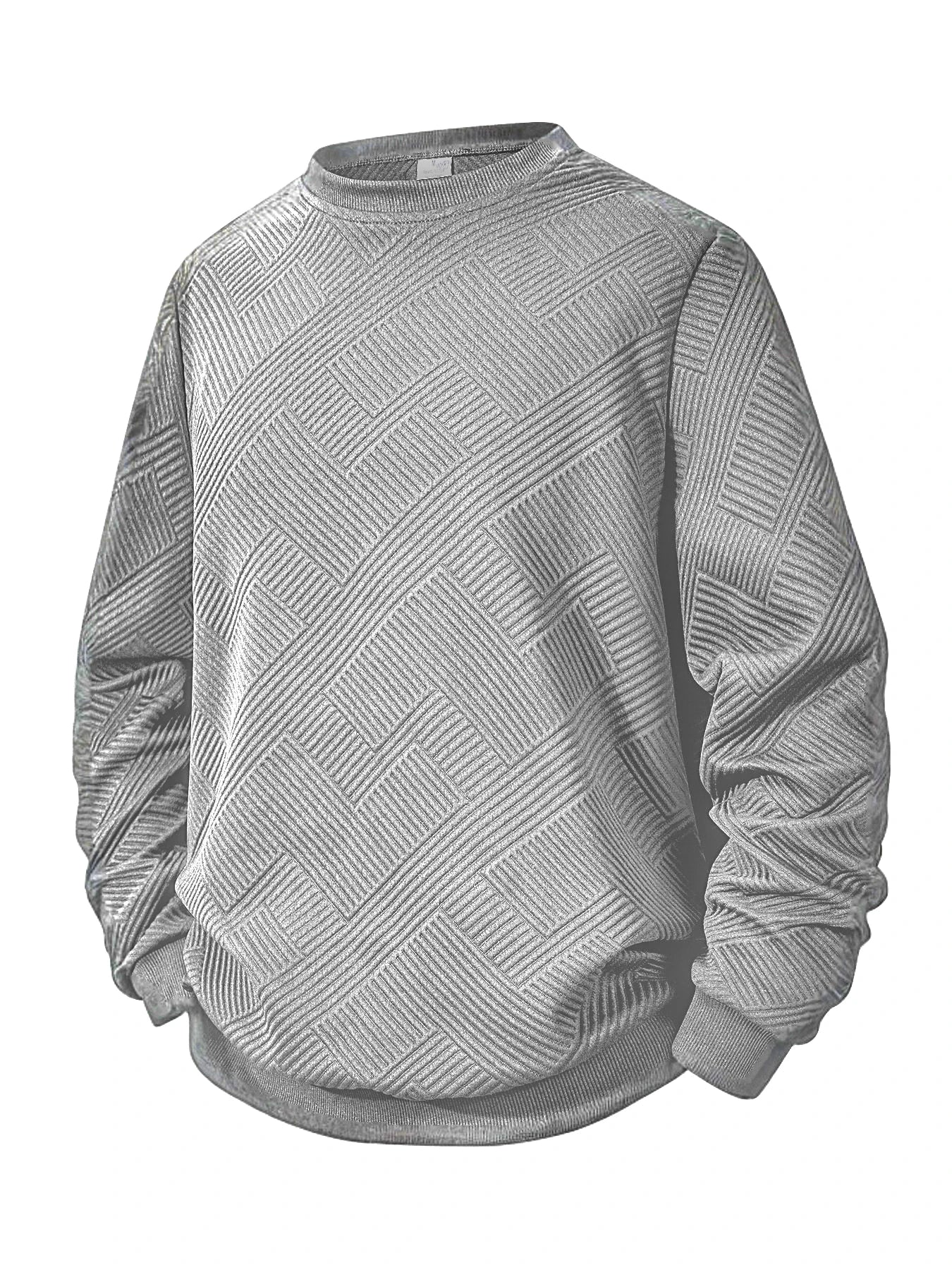 Spring Autumn Men's Casual Pullover Sweater Crew Neck