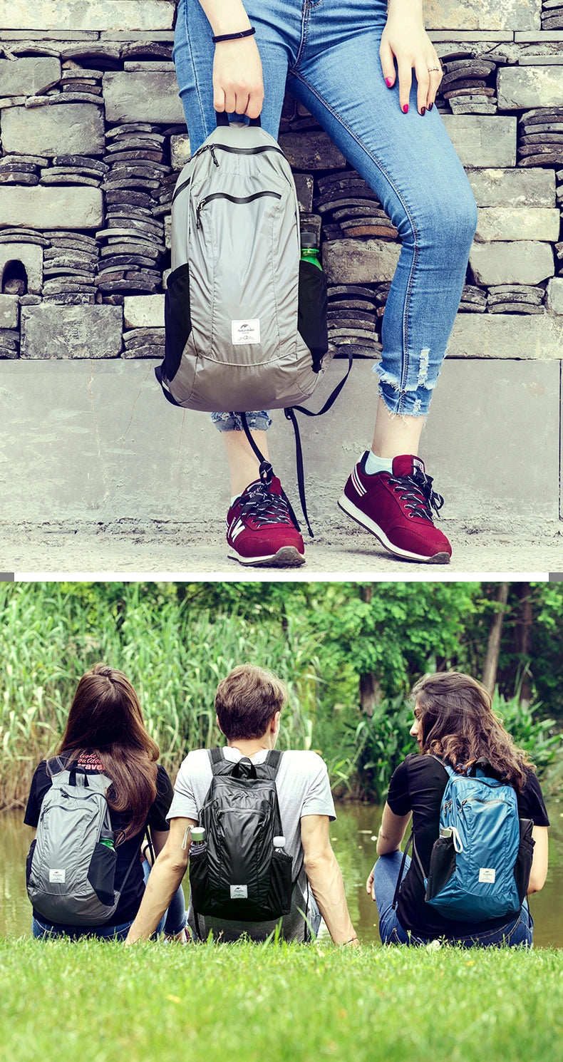 Naturehike Cloudy Goose 18L 22L Silicone Folding Backpack