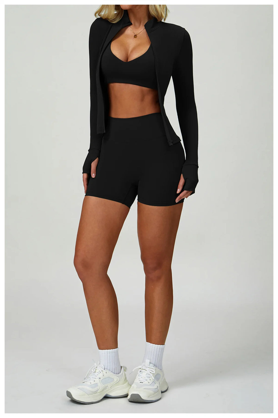 Women's 2-Piece Yoga Set, Leggings or Shorts