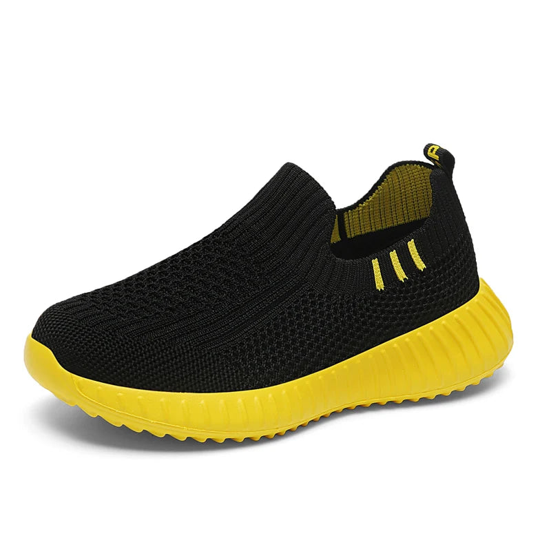 Kids' Slip-On Sock-Style Running Trainers, image 26 of 35