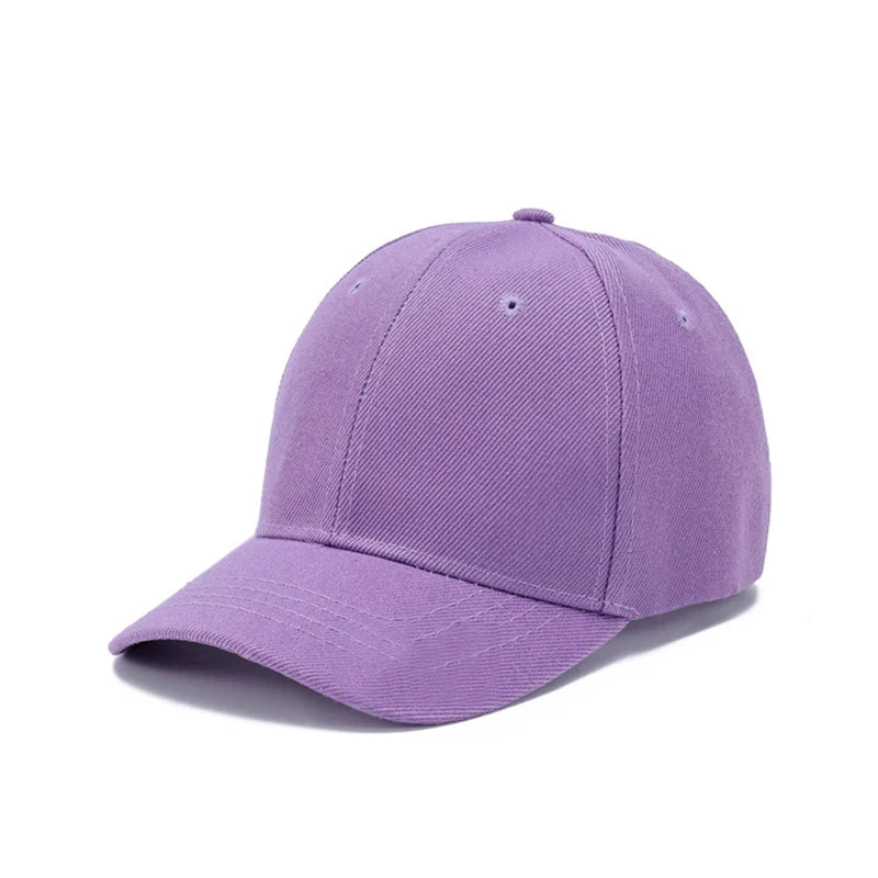 Fashion Candy Color Kids Baseball Cap Sun Protection