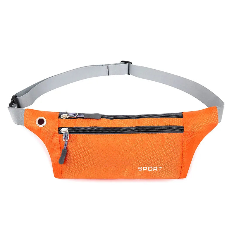 Unisex Nylon Waist and Chest Bag for Running