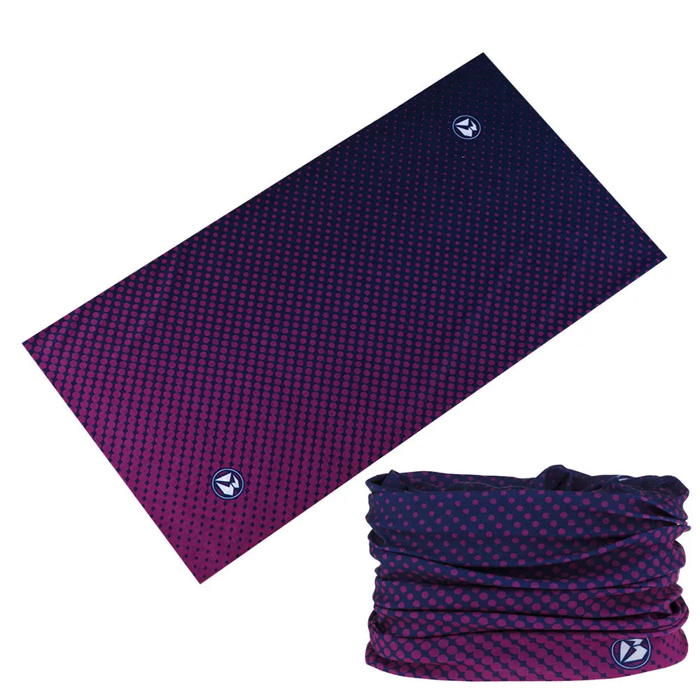 Unisex Gradient Print Bandana Neck Gaiter, image 39 of 44