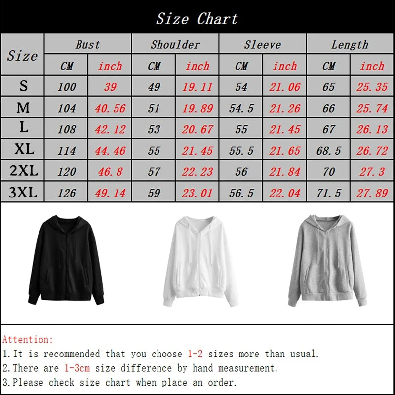 Zipper Hoodies Autumn Winter Men's New Long Sleeve