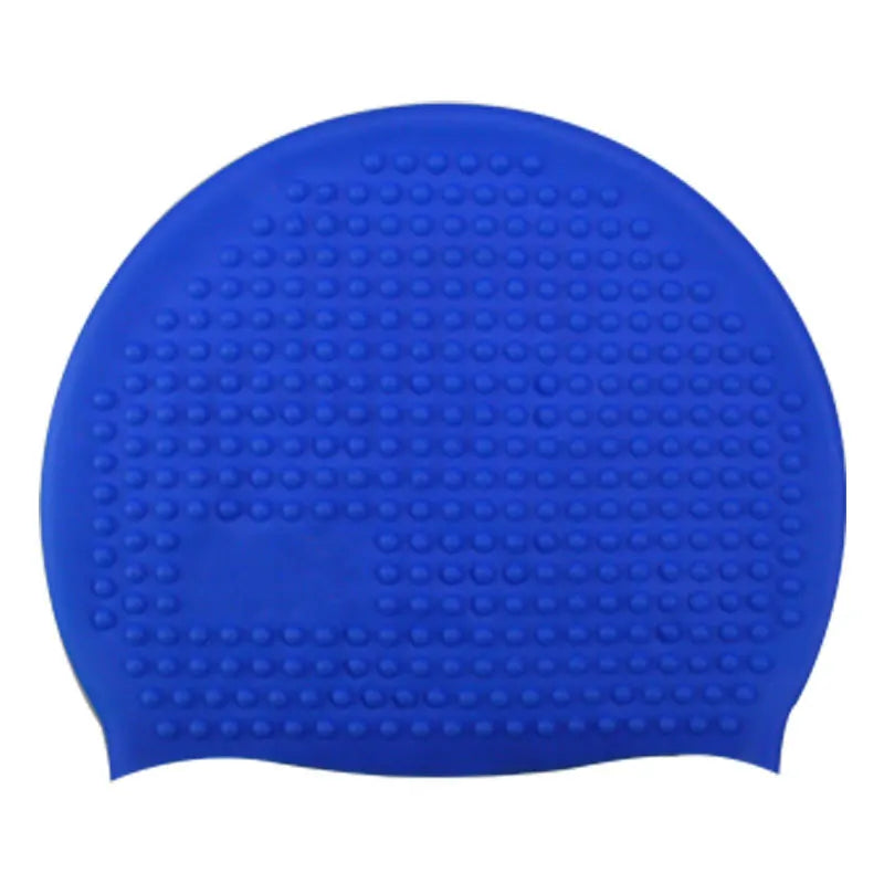 New soft silicone swim cap adult women men,