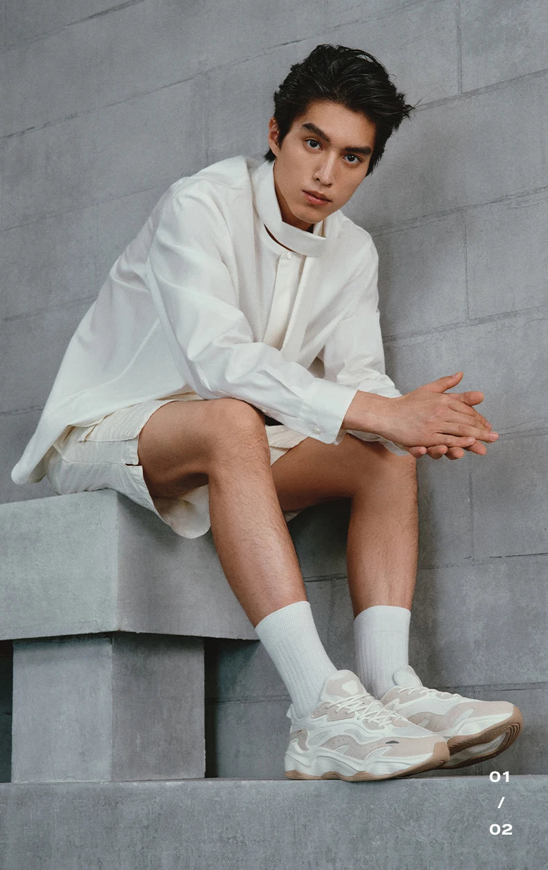 Xtep Casual Shoes Men 2024 Summer Comfortable Fashion