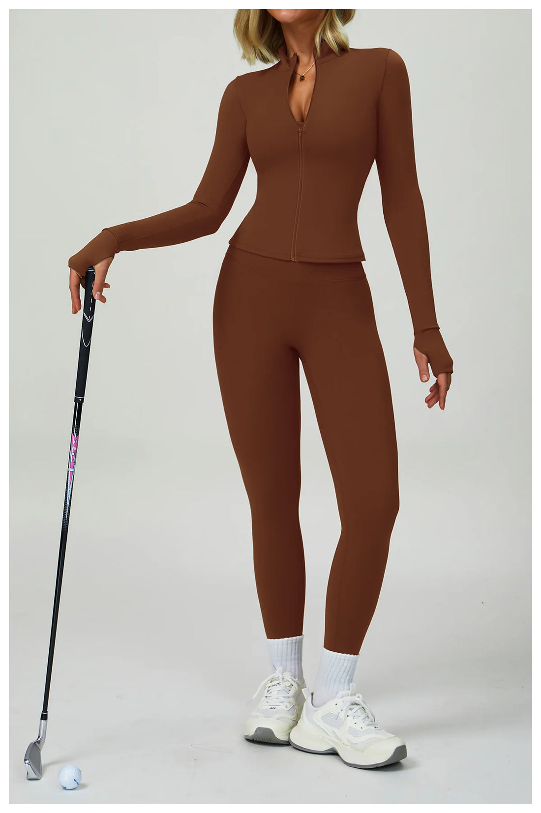 Women's 2-Piece Yoga Set, Leggings or Shorts