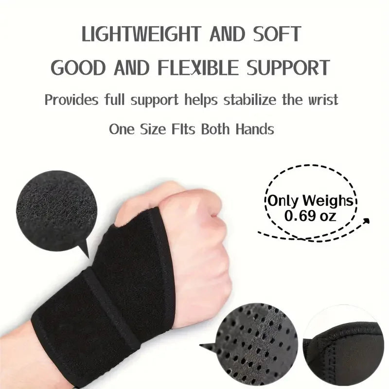 Adjustable Compression Wrist Wrap, One Size, image 9 of 12
