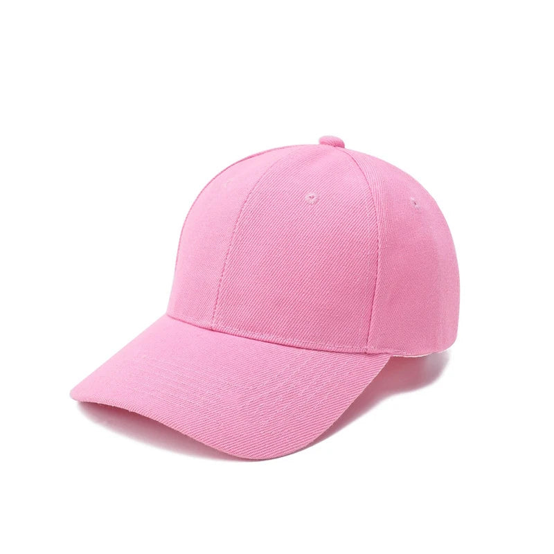 Fashion Candy Color Kids Baseball Cap Sun Protection