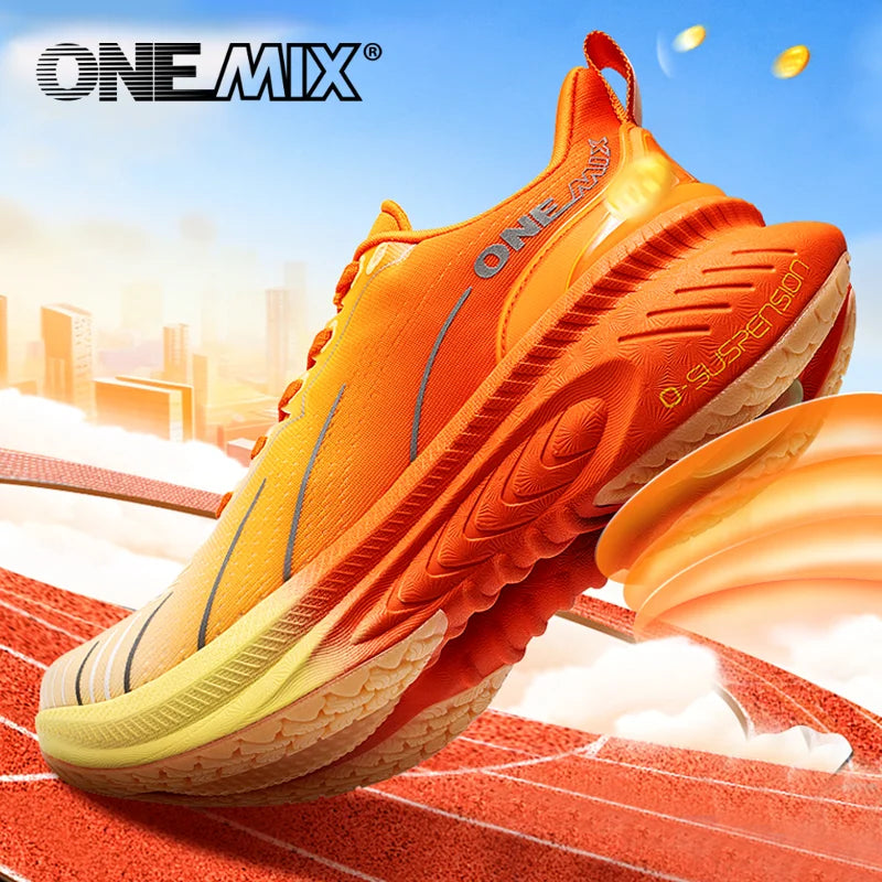 ONEMIX Men's Cushioned Running Trainers