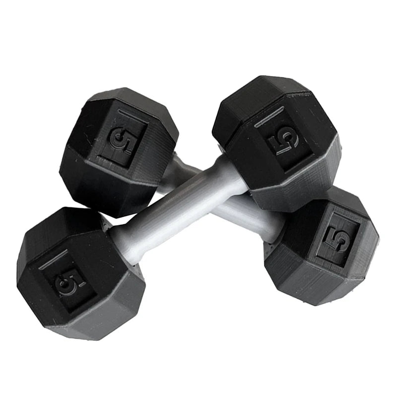Kids' Toy Dumbbells for Pretend Play, Pair