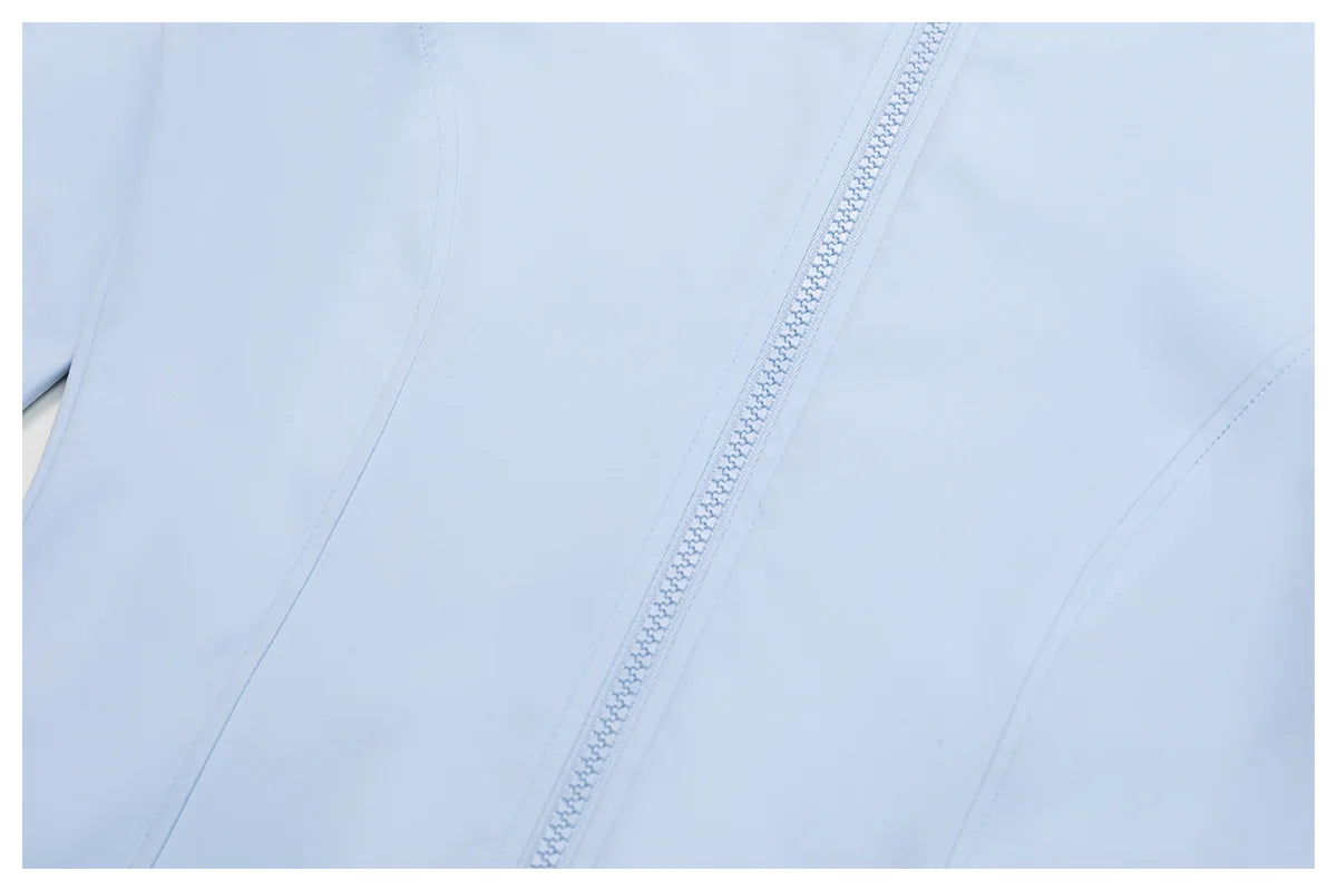 Zipper Jacket Women Yoga T-shirts Solid Sports Top