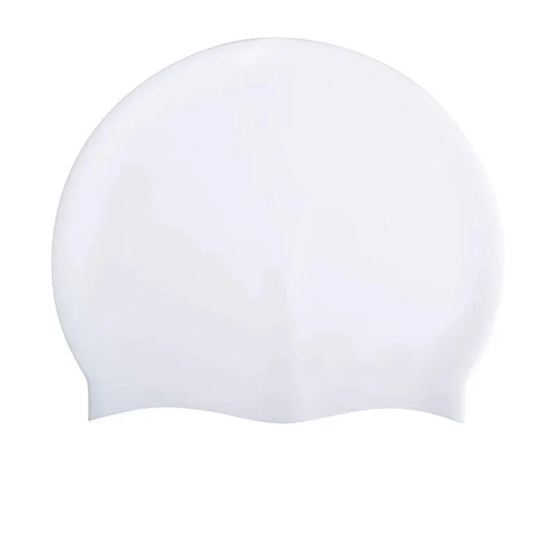 Unisex Waterproof Silicone Swimming Cap, image 32 of 32