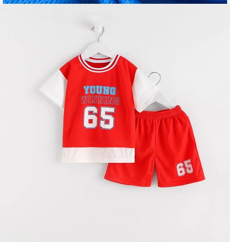 Children's Sports Suit Kids Sets Clothes Boys Girl