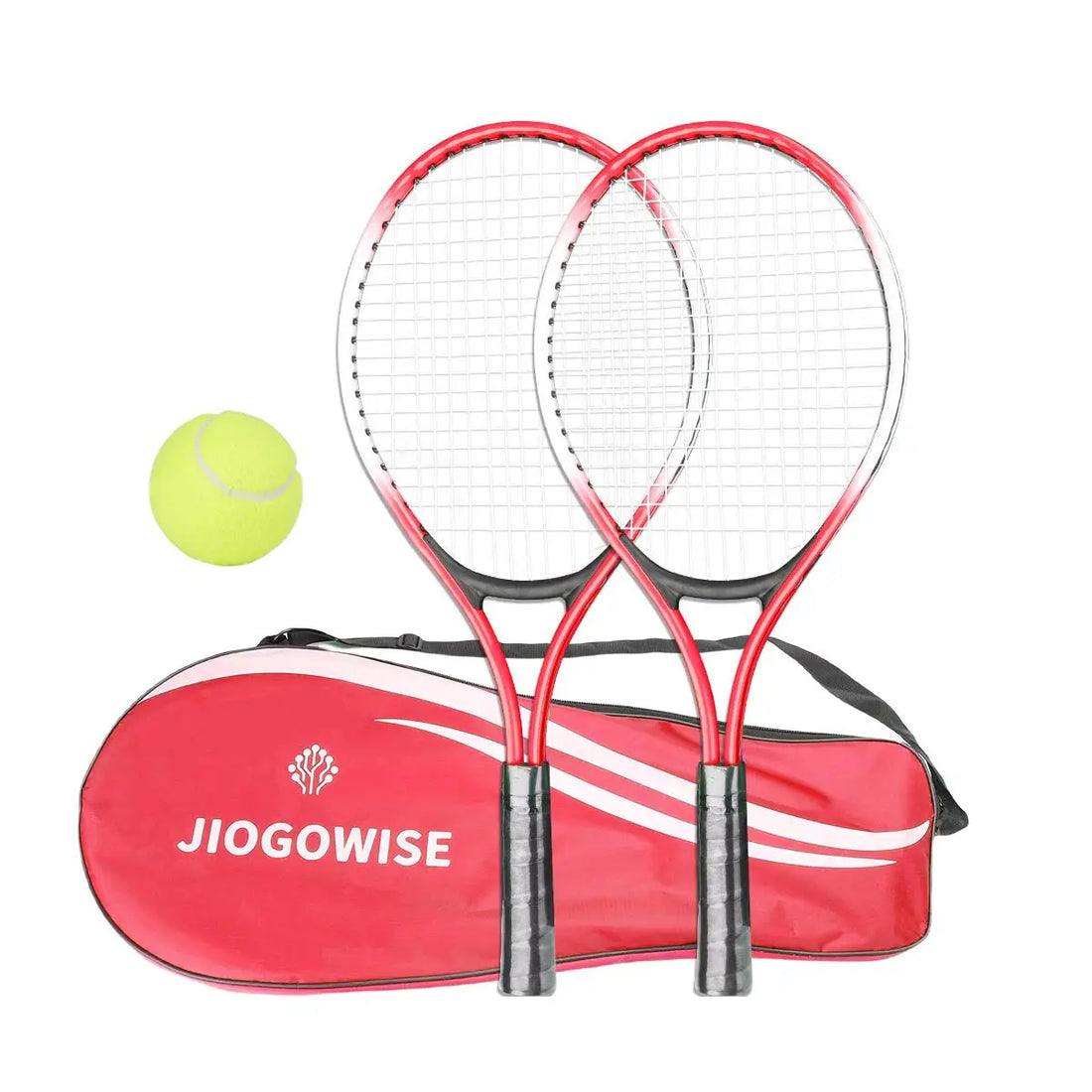 Tennis Racket Set, 2 Rackets with Carry Bag