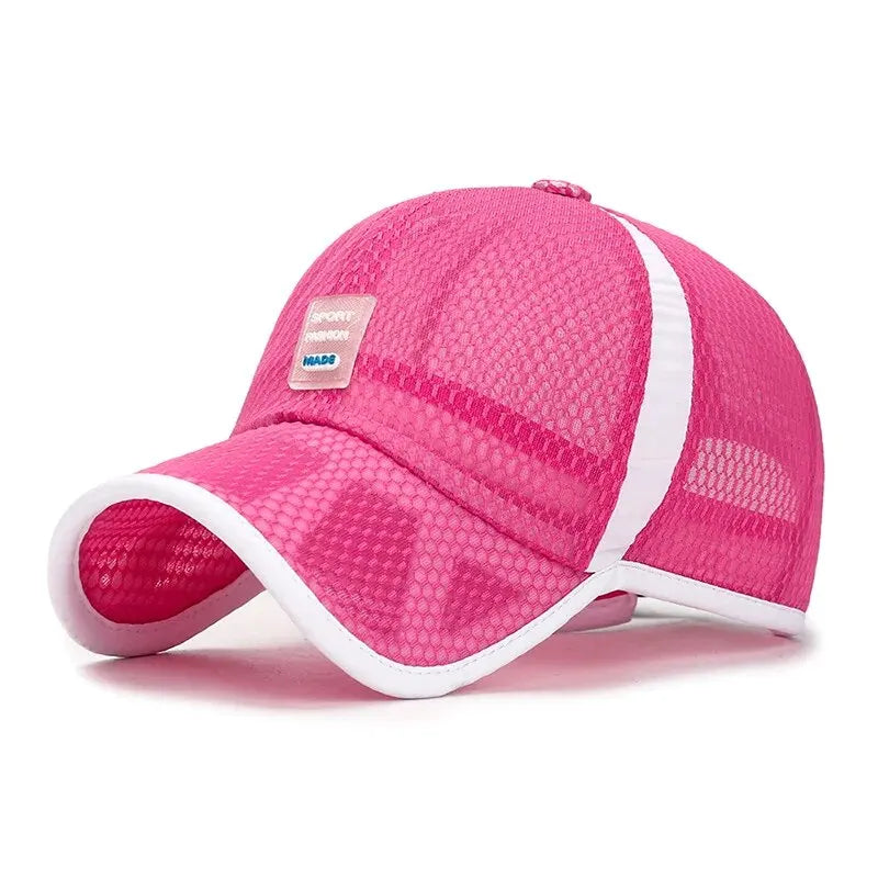 Kids' Breathable Curved-Brim Baseball Cap