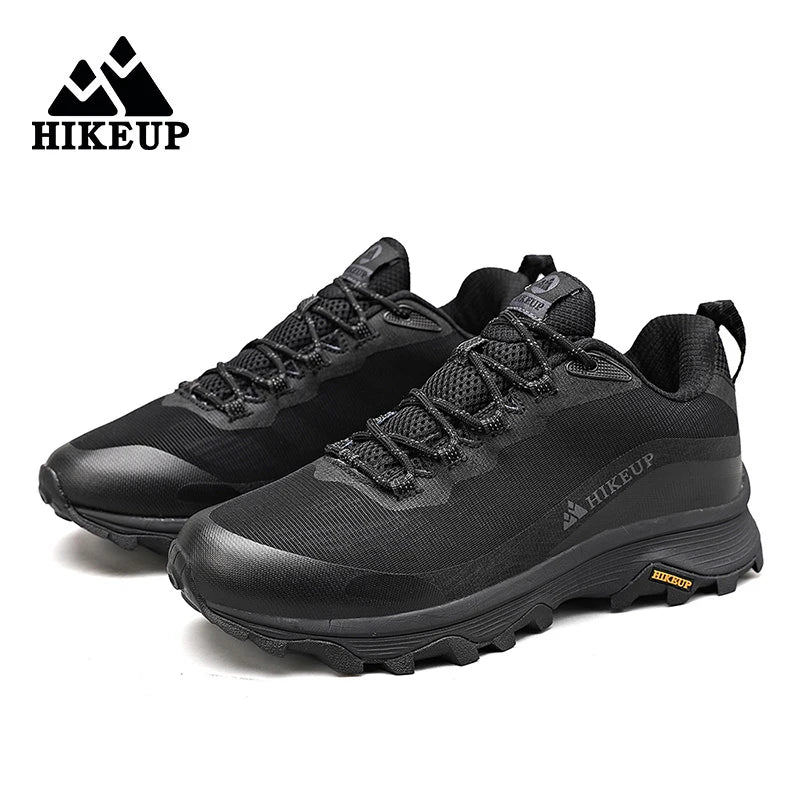 HIKEUP Outdoor Running Shoes Men Women Anti-skid Hiking