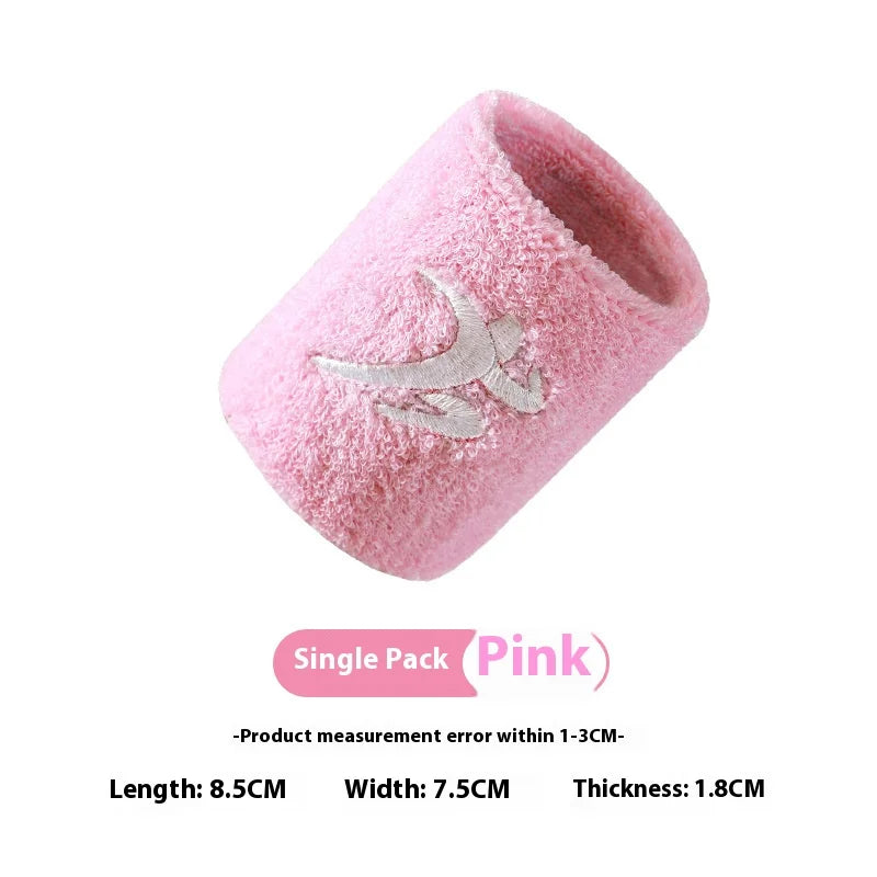 Sports Wristbands Men Women - Breathable Sweat Absorbing