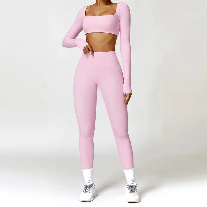Women's 2-Piece Quick-Dry Yoga and Gym Set