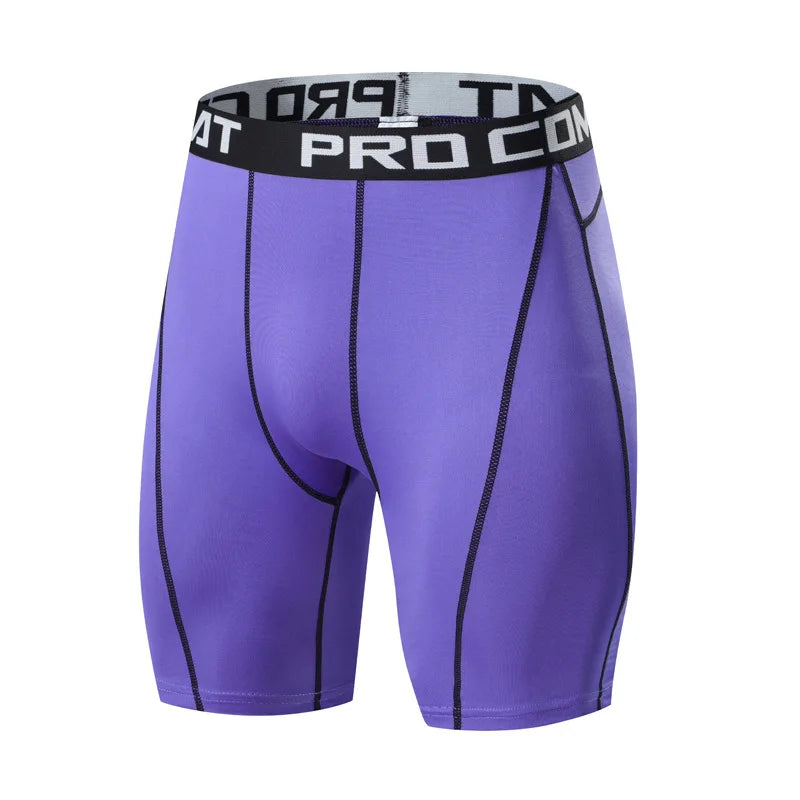 Men's Bodybuilding Compression Gym Shorts, image 14 of 19