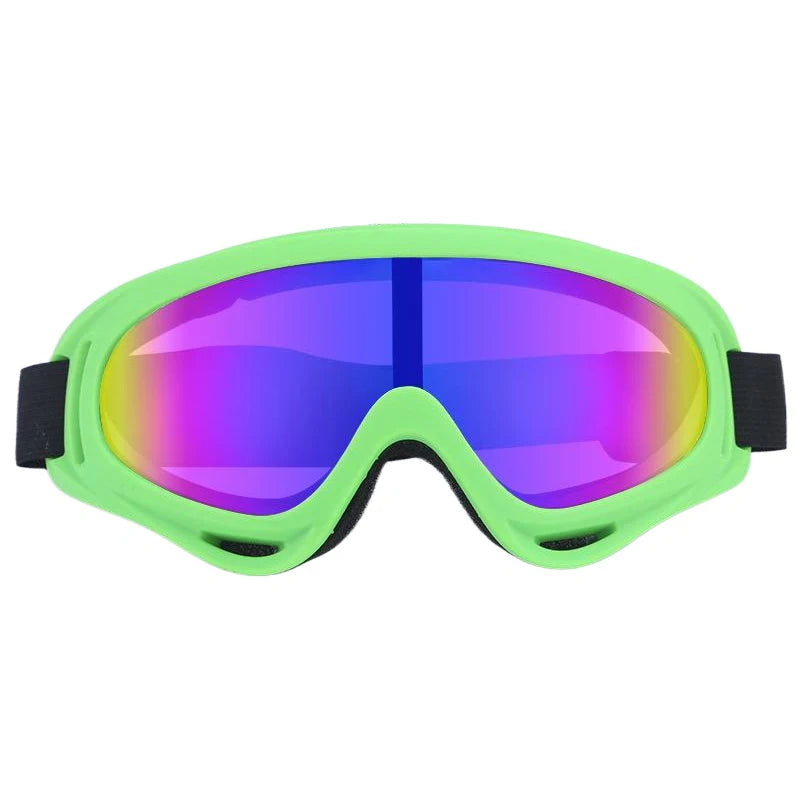 Skiing Goggles Cycling Motorcycle Windproof Goggles Anti-fog UV400