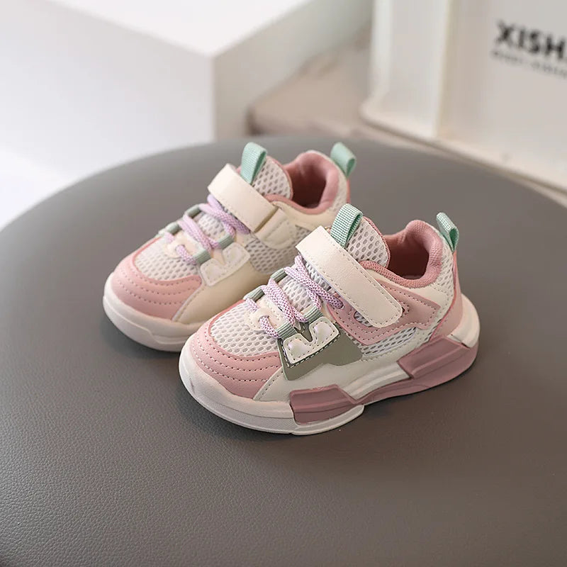 Kids' Soft-Sole Flexible Trainers, EU 21-30, image 5 of 16