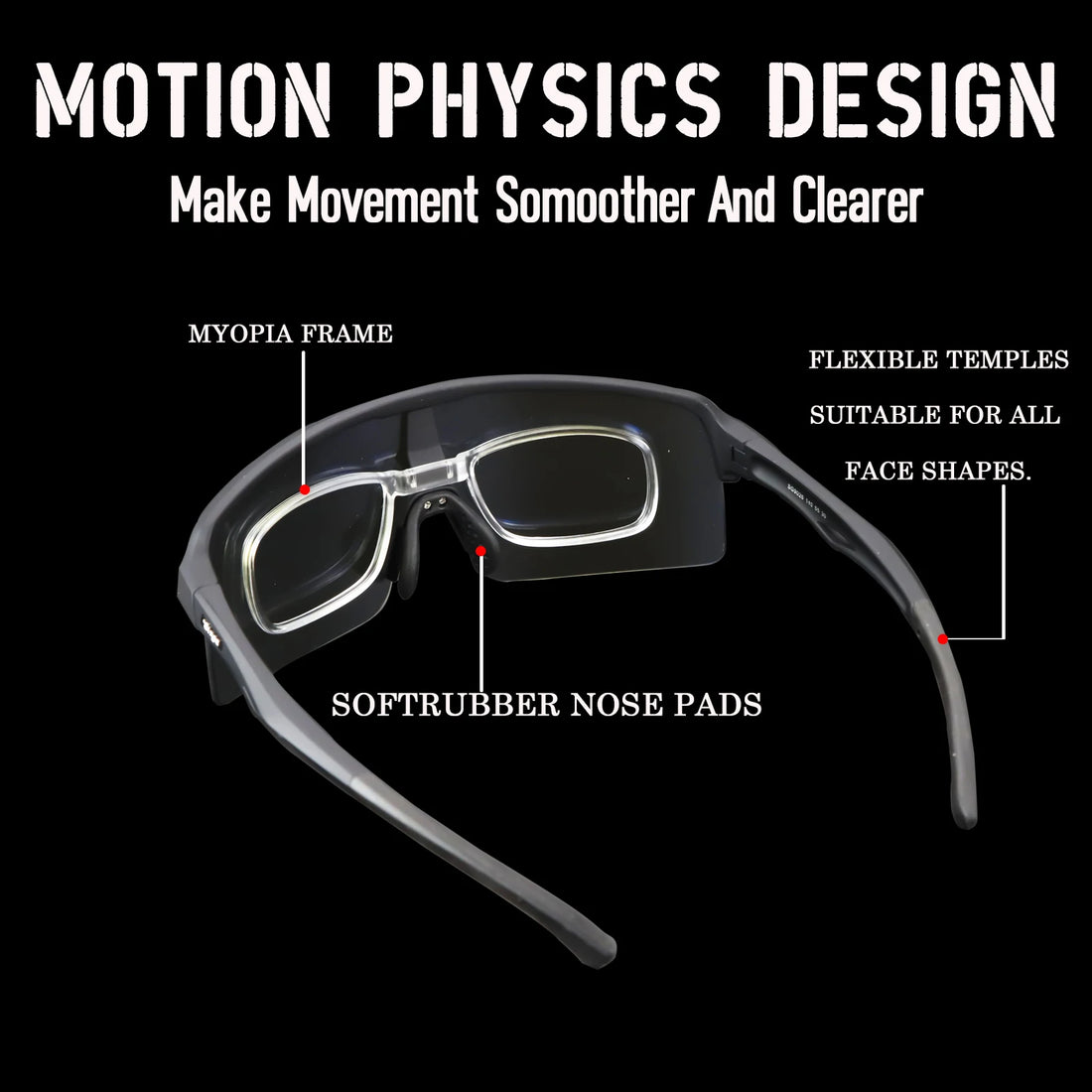 Unisex Polarised Cycling Glasses, 10 Colours