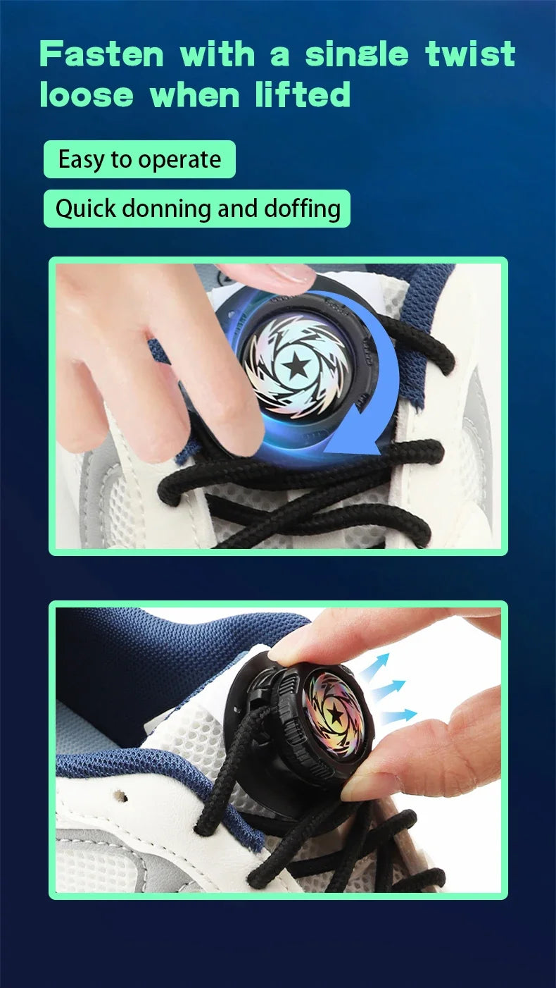 Upgrade Easy Installation Automatic Shoe Laces Without Ties