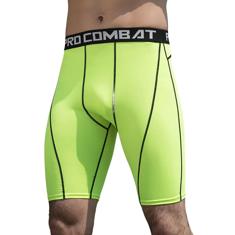 Men's Bodybuilding Compression Gym Shorts, image 12 of 19