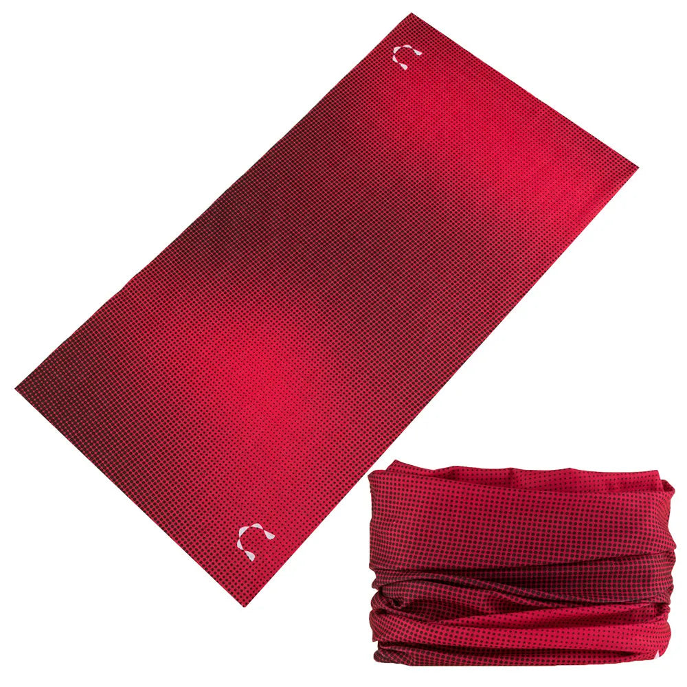 Unisex Gradient Print Bandana Neck Gaiter