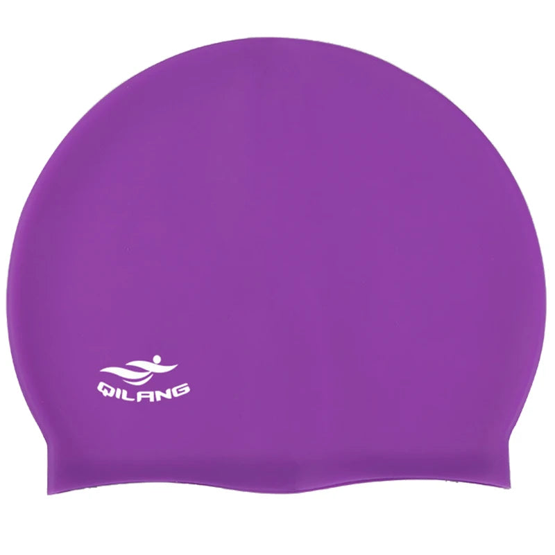 Adult Silicone Swimming Cap, 10 Colours